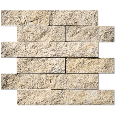 limestone split face